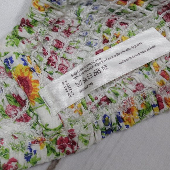 FP One Smocked Bandeau Tie Top - Picture 9 of 11